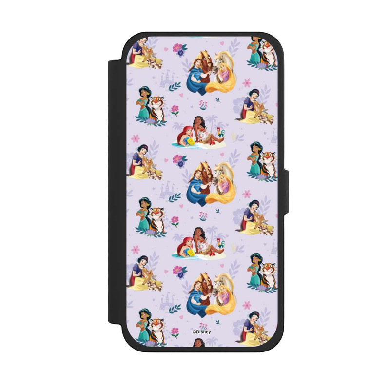 iPhone 15 Pro Max NIVOflip Princess Floral Pattern Purple
