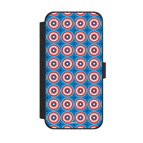 Apple iPhone 15 Pro Max NIVOflip Captain American Shield Pattern