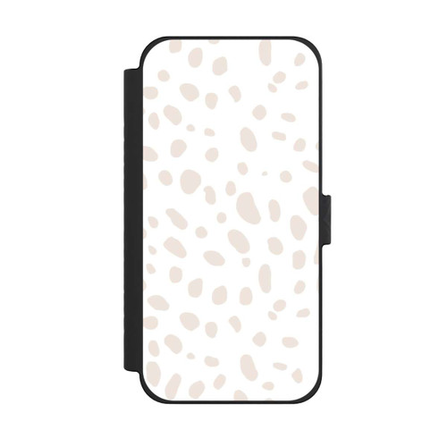 Apple iPhone 15 Pro Max NIVOflip Tigermuster Beige Weiß 