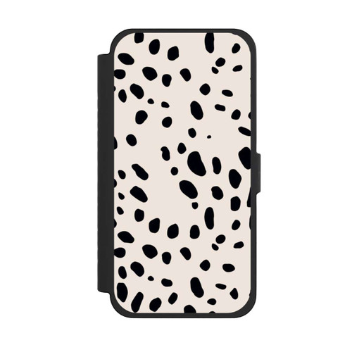 Apple iPhone 15 Pro Max NIVOflip Tiermuster Gepard Schwarz