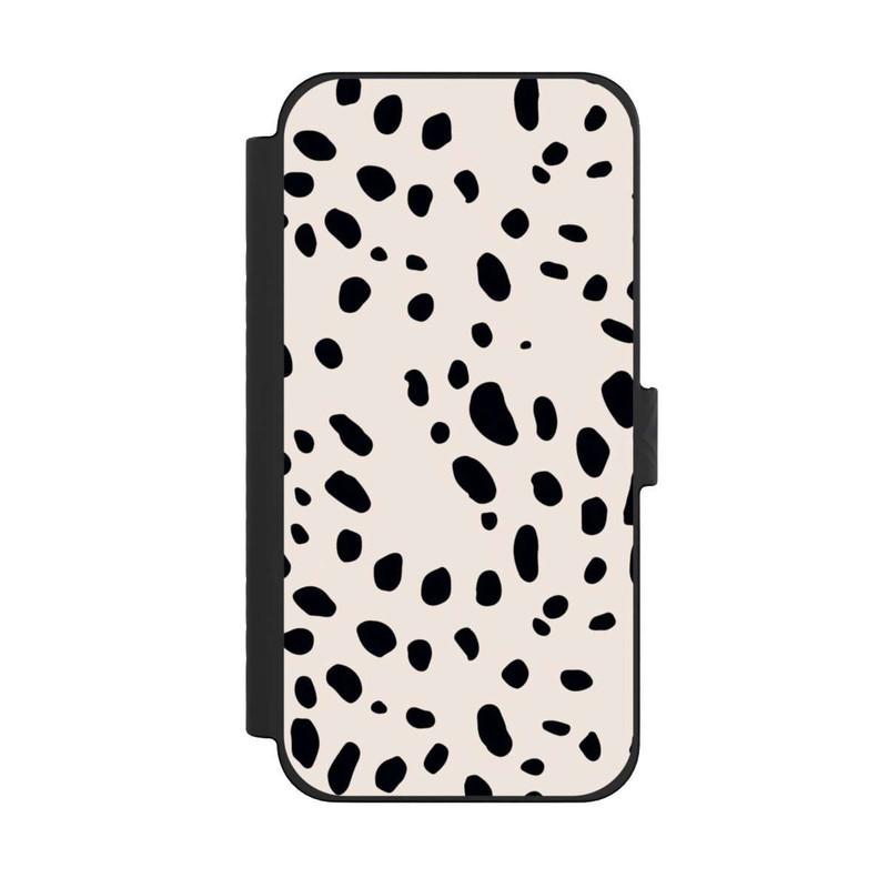 iPhone 15 Pro Max NIVOflip Tiermuster Gepard Schwarz