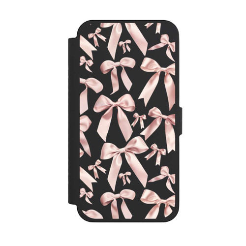 Apple iPhone 15 Pro Max NIVOflip Rosa Satinschleifen