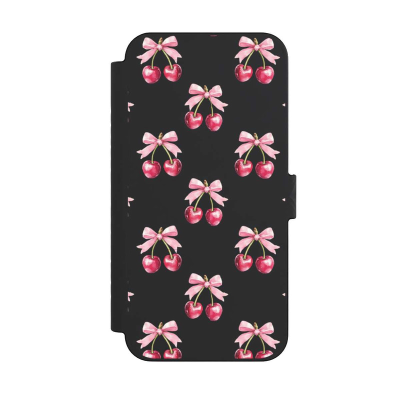 iPhone 15 Pro Max NIVOflip Kirsche Schleife mit KI