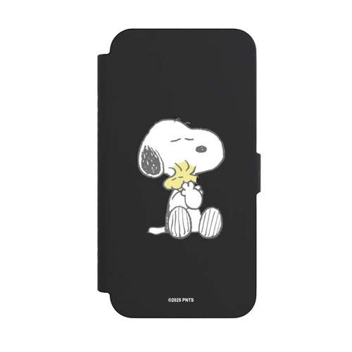 Apple iPhone 15 Pro Max NIVOflip Snoopy And Woodstock Cuddling transparent