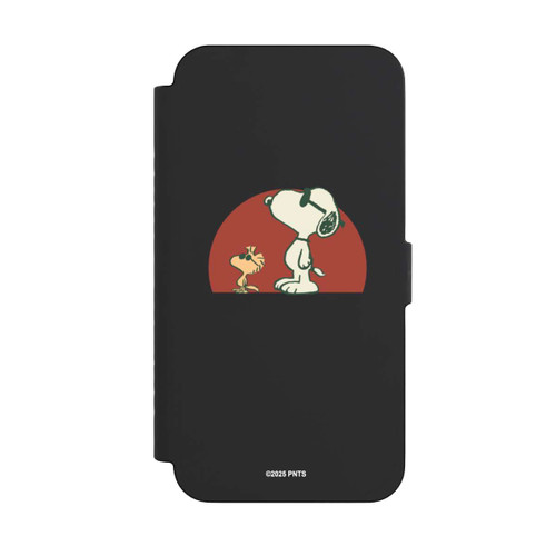 Apple iPhone 15 Pro Max NIVOflip Snoopy Woodstock Far Out transparent