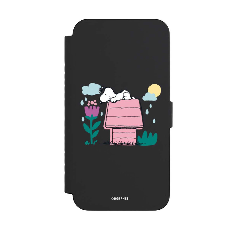 iPhone 15 Pro Max NIVOflip Snoopy Chenil Printemps transparent