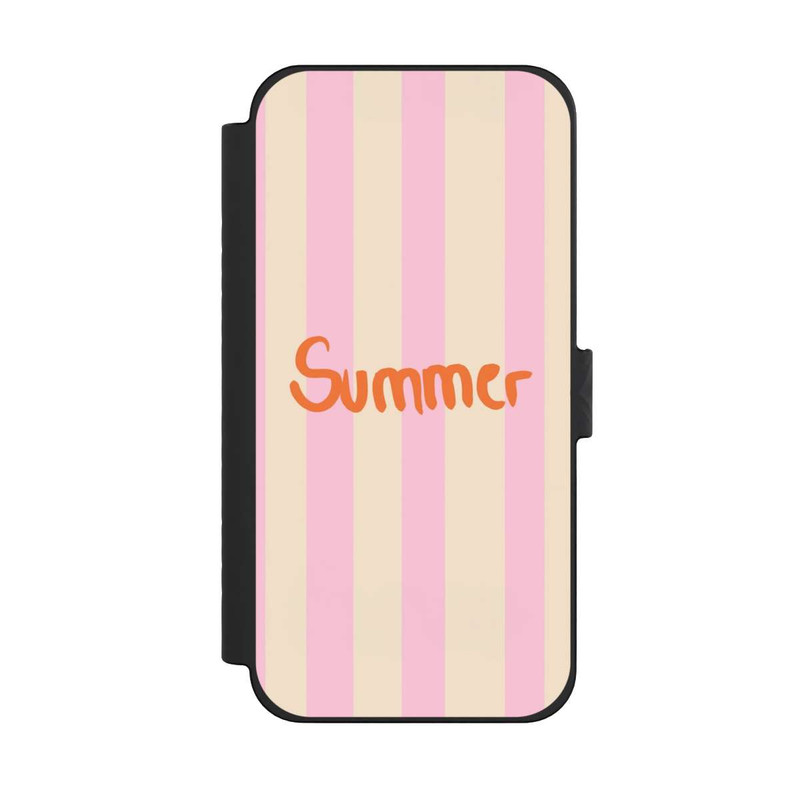 iPhone 15 Pro Max NIVOflip Summer Pink And Orange Stripes
