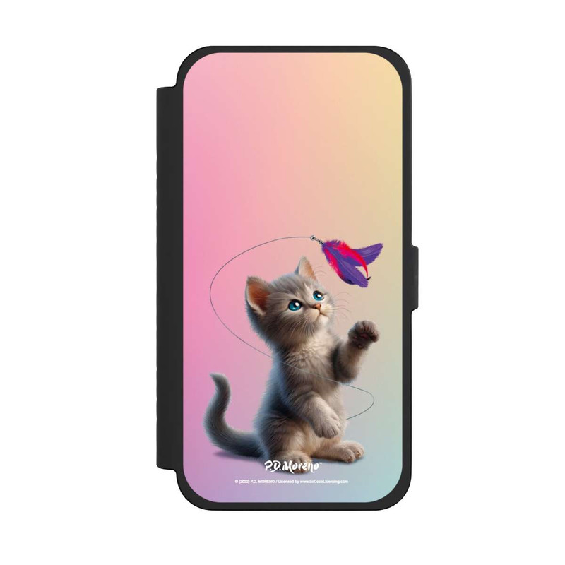 iPhone 15 Pro Max NIVOflip Playing Cat with Feather