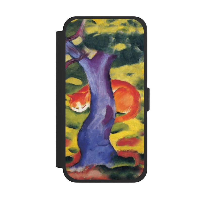 iPhone 15 Pro Max NIVOflip Katze hinter Einem Baum von Franz Marc
