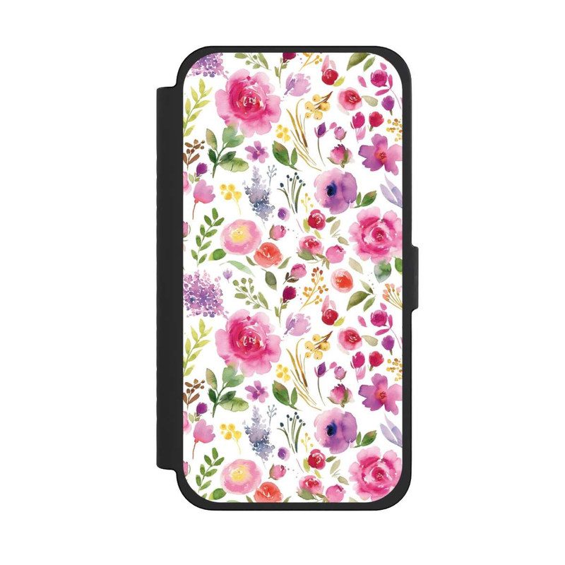 iPhone 15 Pro Max NIVOflip Roses Flowers Purple