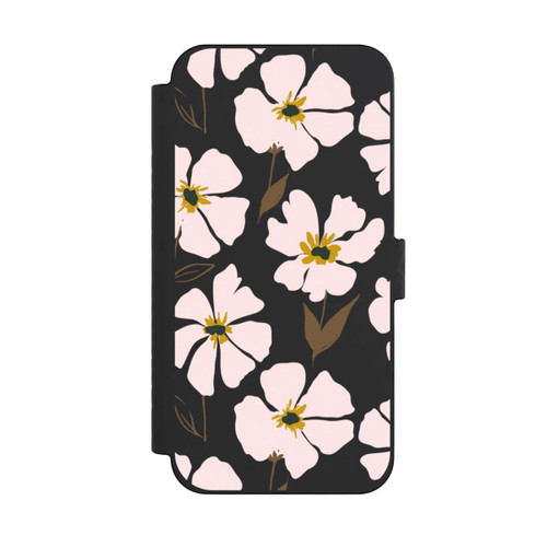 Apple iPhone 15 Pro Max NIVOflip Simple Pastell Flowers Rose Transparent