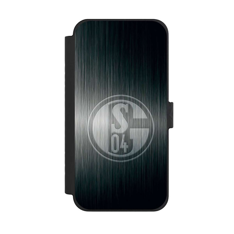 iPhone 15 Pro Max NIVOflip Schalke 04 Metall Look