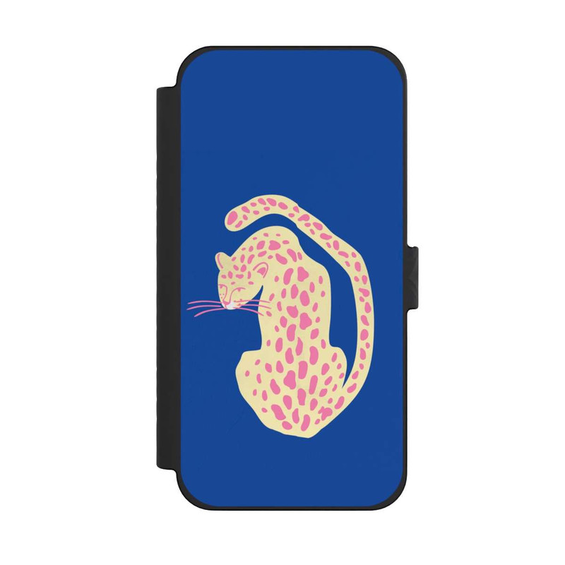 iPhone 15 Pro Max NIVOflip Blue Pink Cat