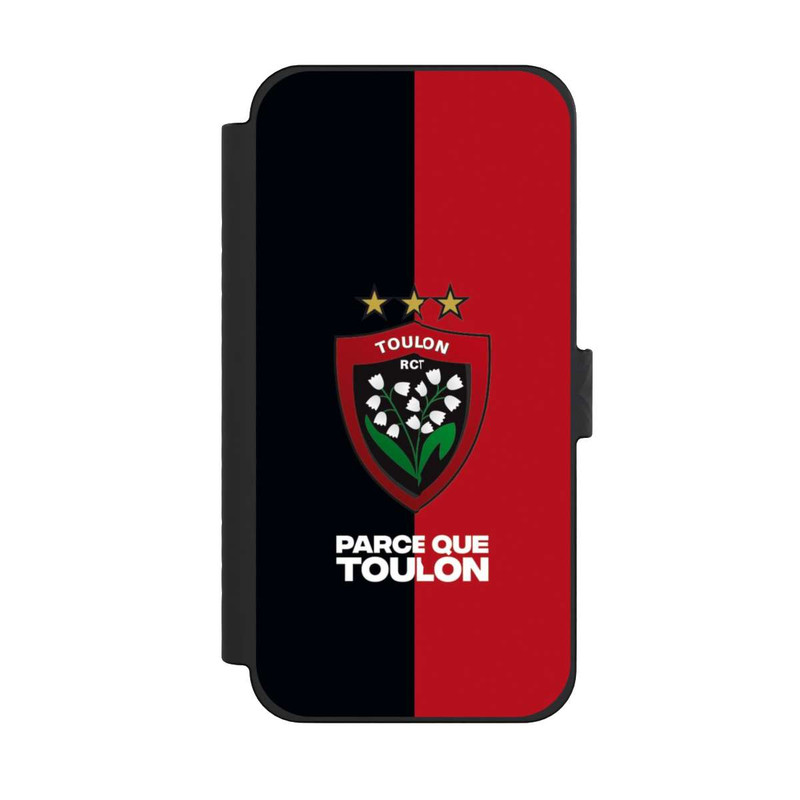 iPhone 15 Pro Max NIVOflip RCT Logo Rouge Noir
