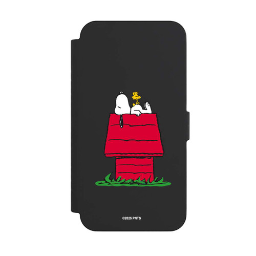 Apple iPhone 15 Pro Max NIVOflip Snoopy and Woodstock Classic transparent