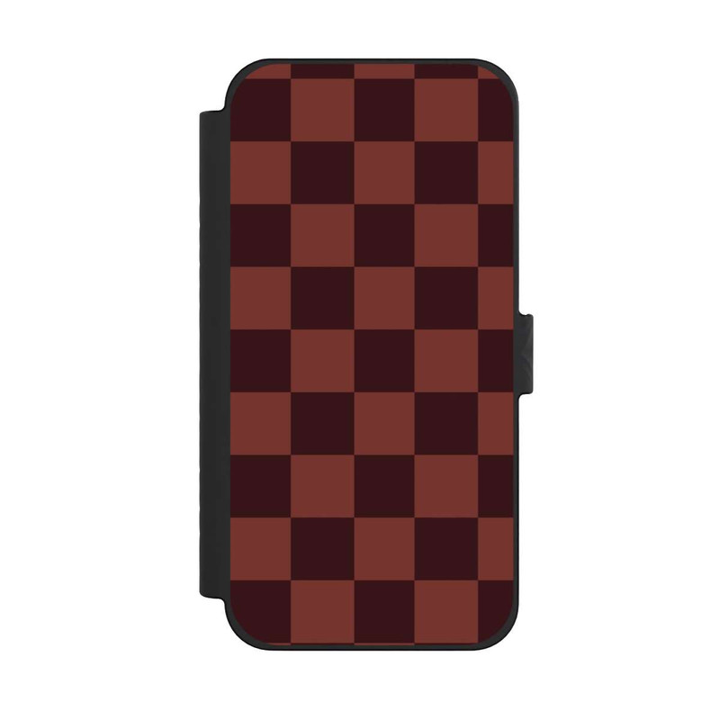 iPhone 15 Pro Max NIVOflip Schachbrett Rot