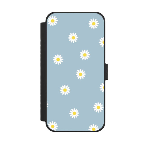 Apple iPhone 15 Pro Max NIVOflip Gänseblümchen Muster Blau