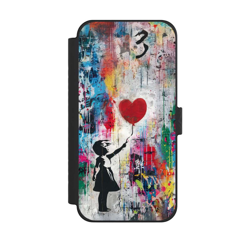 iPhone 15 Pro Max NIVOflip Balloon Girl Colorful