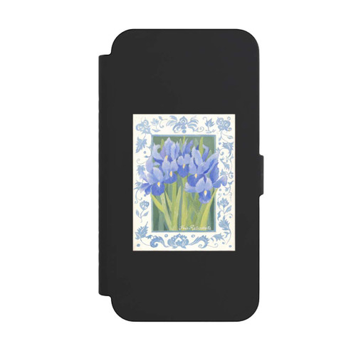 Apple iPhone 15 Pro Max NIVOflip Blue Iris, by Jennifer Abbott