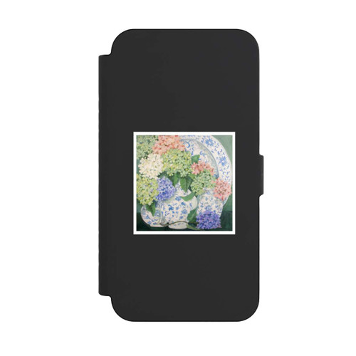 Apple iPhone 15 Pro Max NIVOflip Hydrangeas by Jennifer Abbott