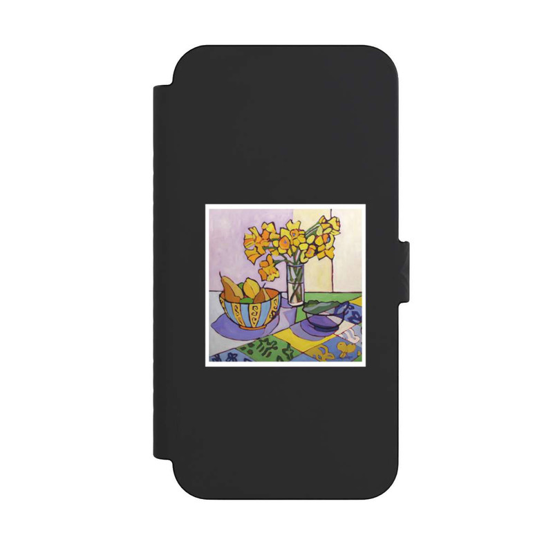 iPhone 15 Pro Max NIVOflip Daffodil Patchwork, 2023, by Catherine J Martzloff