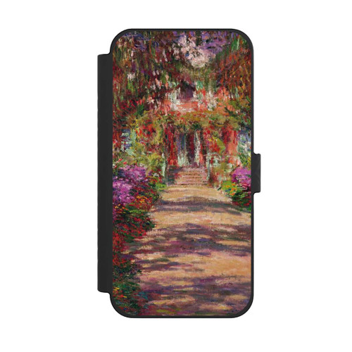 Apple iPhone 15 Pro Max NIVOflip Eine Allee in Monets Garten in Giverny by Claude Monet