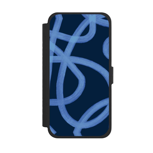 Apple iPhone 15 Pro Max NIVOflip Laced Up Tones of Blue