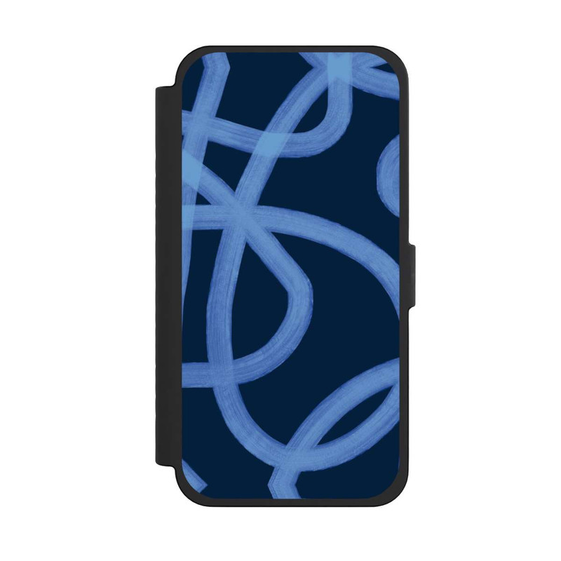 iPhone 15 Pro Max NIVOflip Laced Up Tones of Blue
