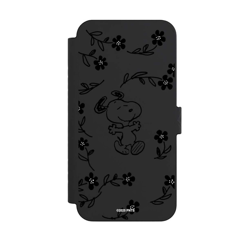 iPhone 15 Pro Max NIVOflip Snoopy und Flowers Transparent