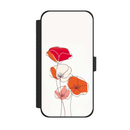 Apple iPhone 15 Pro Max NIVOflip Mohn Line Art