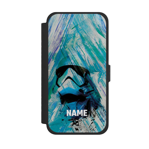 Apple iPhone 15 Pro Max NIVOflip Stormtrooper Watercolor Personalisierbar