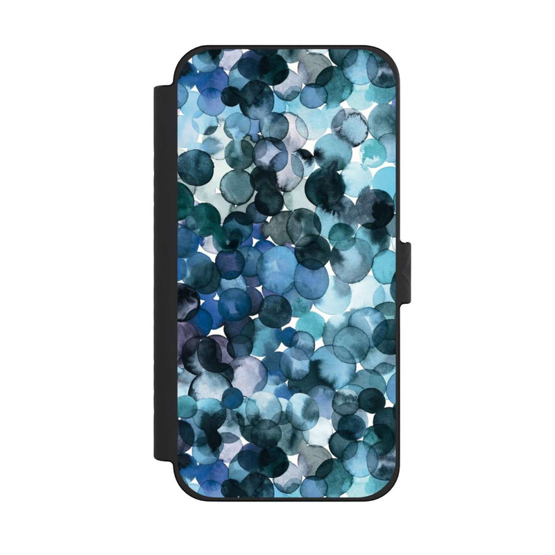 iPhone 15 Pro Max NIVOflip Blätterzauber Blau