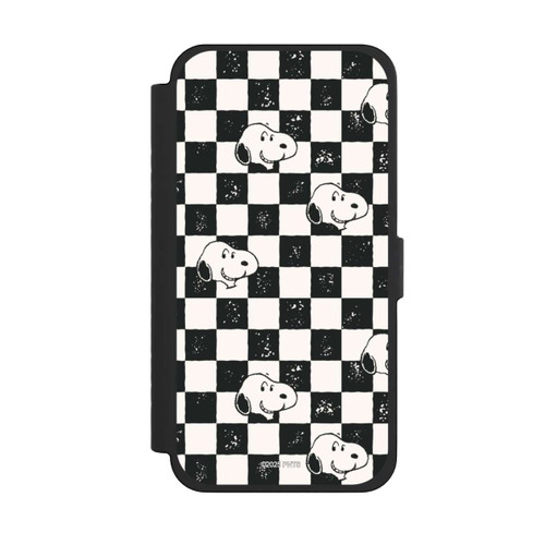 Apple iPhone 15 Pro Max NIVOflip Snoopy Heads Checked Pattern