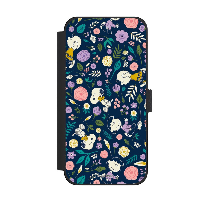 iPhone 15 Pro Max NIVOflip Peanuts Dark Flower Pattern