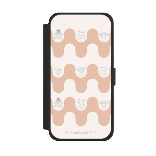 Apple iPhone 15 Pro Max NIVOflip Winnie Puuh und Freunde Wellenmuster