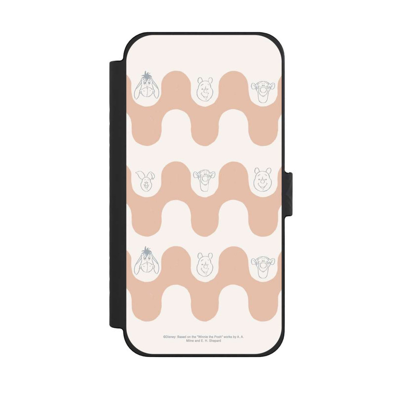 iPhone 15 Pro Max NIVOflip Winnie Puuh und Freunde Wellenmuster