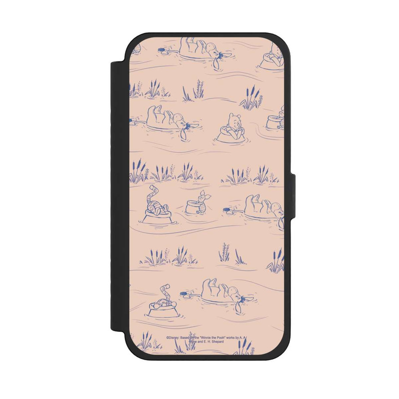 iPhone 15 Pro Max NIVOflip Winnie Puuh Keramik Muster Brücke Pink