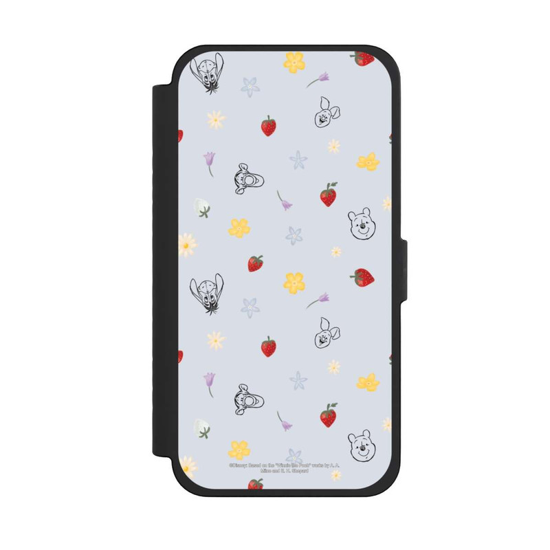 iPhone 15 Pro Max NIVOflip Winnie the Pooh and Friends Strawberry Pattern Blue