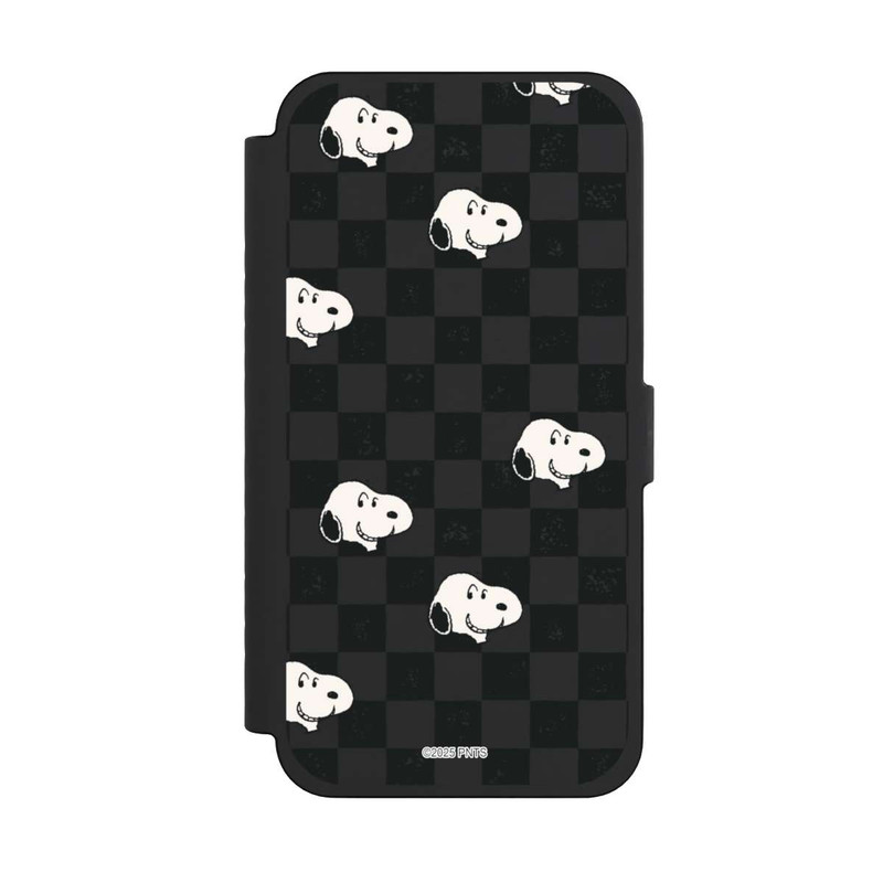 iPhone 15 Pro Max NIVOflip Snoopy Checked Pattern