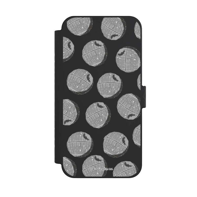 iPhone 15 Pro Max NIVOflip death-star-pattern-transparent