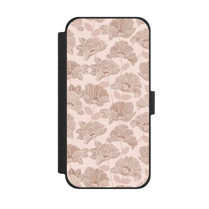 iPhone 15 Pro Max NIVOflip Brown Floral Block