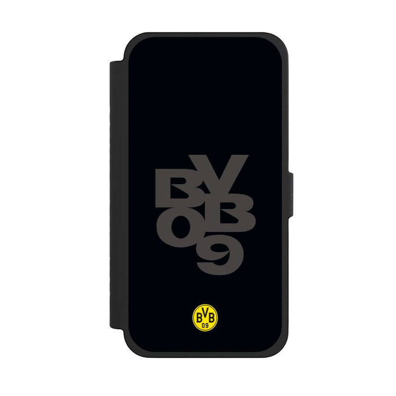 iPhone 15 Pro Max NIVOflip BVB09 Grau Schwarz