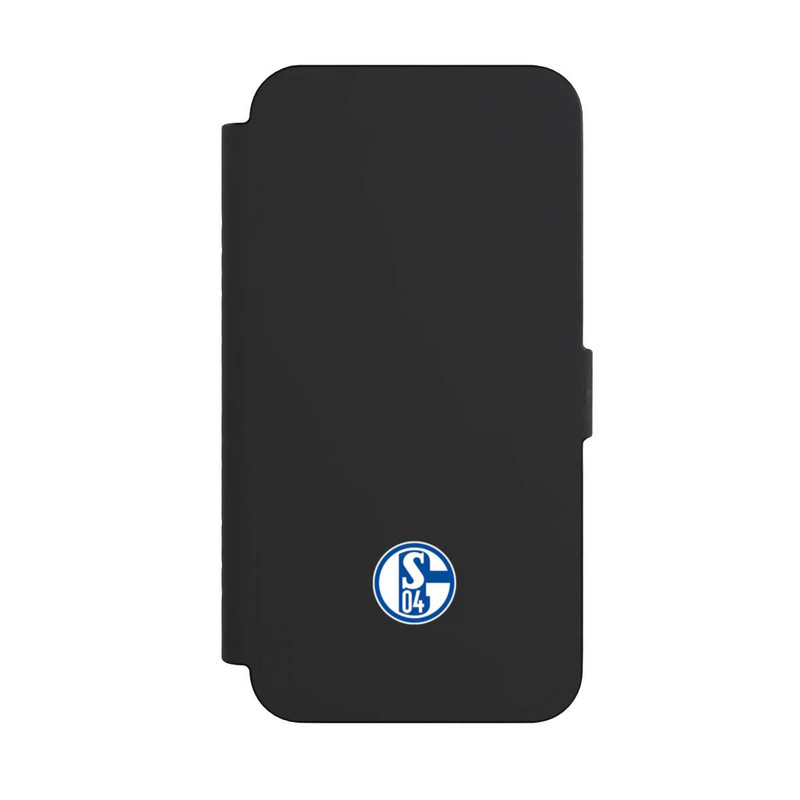 iPhone 15 Pro Max NIVOflip FC Schalke 04 Logo Klein Transparent