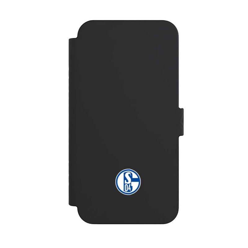 iPhone 15 Pro Max NIVOflip FC Schalke 04 Logo Klein Transparent