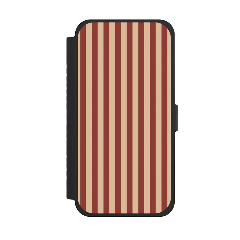 iPhone 15 Pro Max NIVOflip Streifen Tan