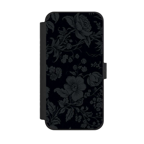 Apple iPhone 15 Pro Max NIVOflip Fleur Foncée Look Vintage