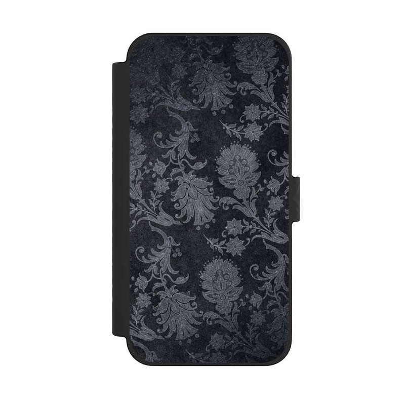 iPhone 15 Pro Max NIVOflip Königlich schwarze Tapete