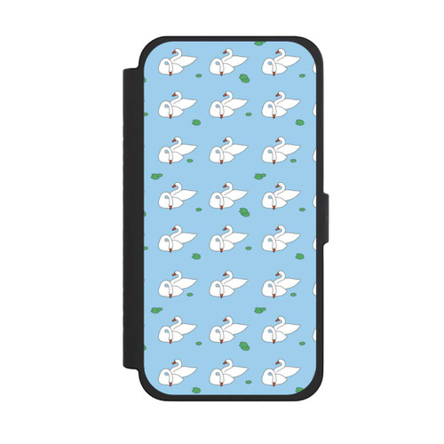 Apple iPhone 15 Pro Max NIVOflip Ducks Pattern Blue Pond