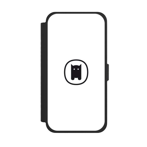 Apple iPhone 15 Pro Max NIVOflip Nivocase Logo White