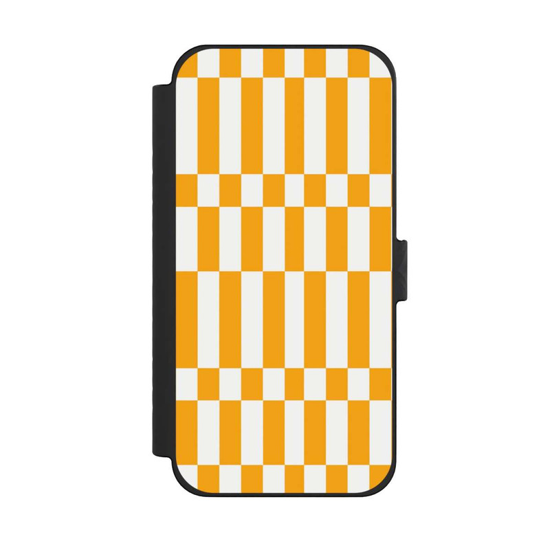 iPhone 15 Pro Max NIVOflip Checked Summer Pattern Bold Yellow